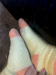 Meia usada da sua preferência 