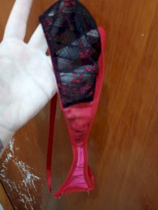 Calcinha usadinh, final de menstruação