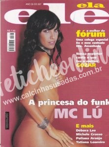 Revista Ele & Ela Nº 397 Capa - MC Lú