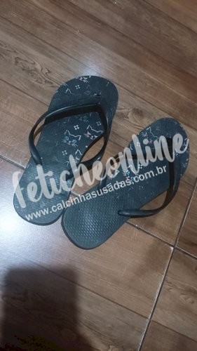 Chinelo havaianas gatinho 