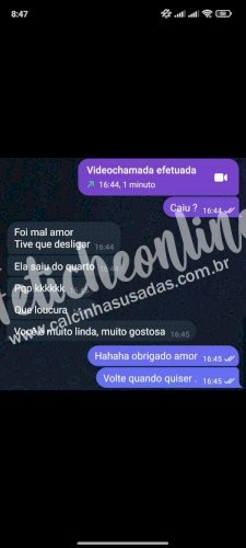 ' VIDEO CHAMADA SEXUAL