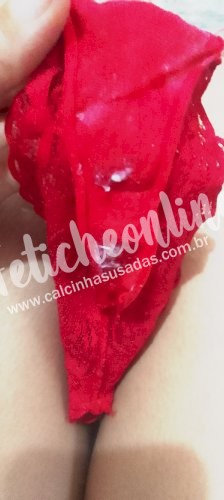 Calcinha Usada Meladinha + packzinho (LEIA A DESCRIÇÃO)