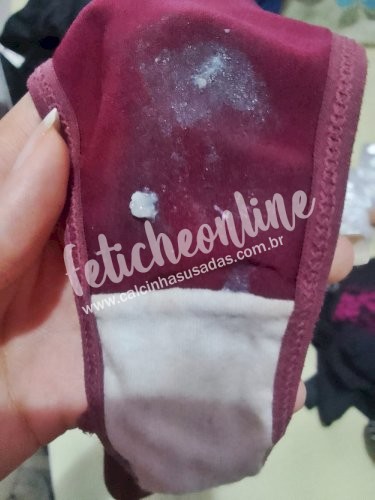 CALCINHA USADA MELADINHA + packzinho (LEIA A DESCRIÇÃO)