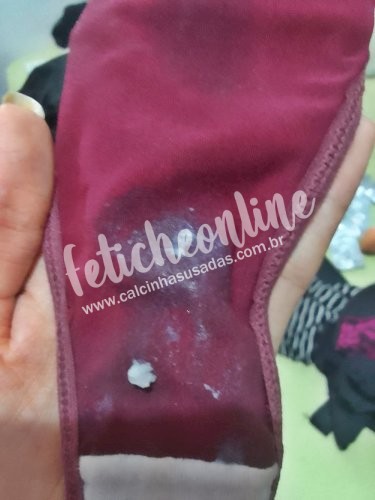 CALCINHA USADA MELADINHA + packzinho (LEIA A DESCRIÇÃO)