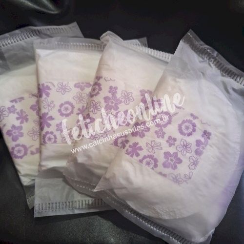 Absorventes usados + conteúdo virtual de graça + frete grátis acima de R$200,00! Leia a descrição!