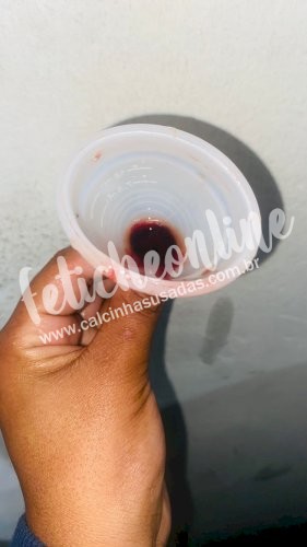 Sangue menstruação 