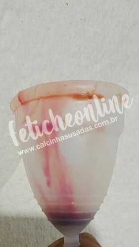 Sangue menstruação 