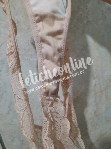 Calcinha usada 1 dia freadinha discreta