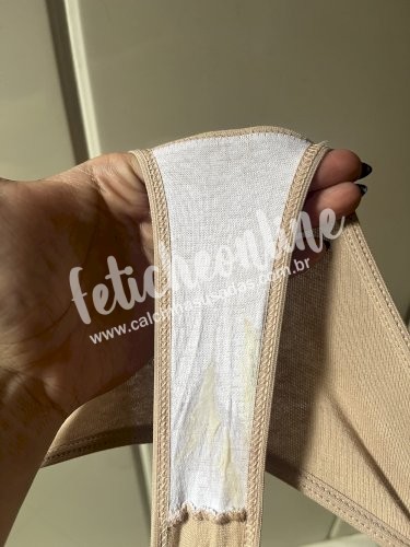 Calcinha usada nude 