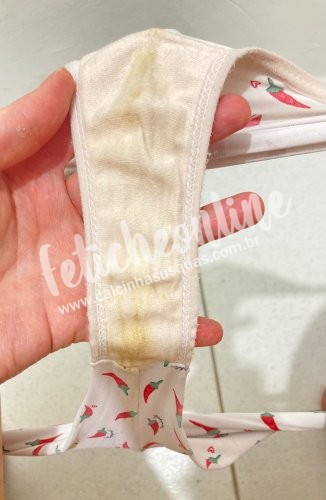 Calcinha usada, como preferir...